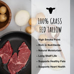 Grass Fed & Finished Beef Tallow 11oz Jar | Doña Blanca